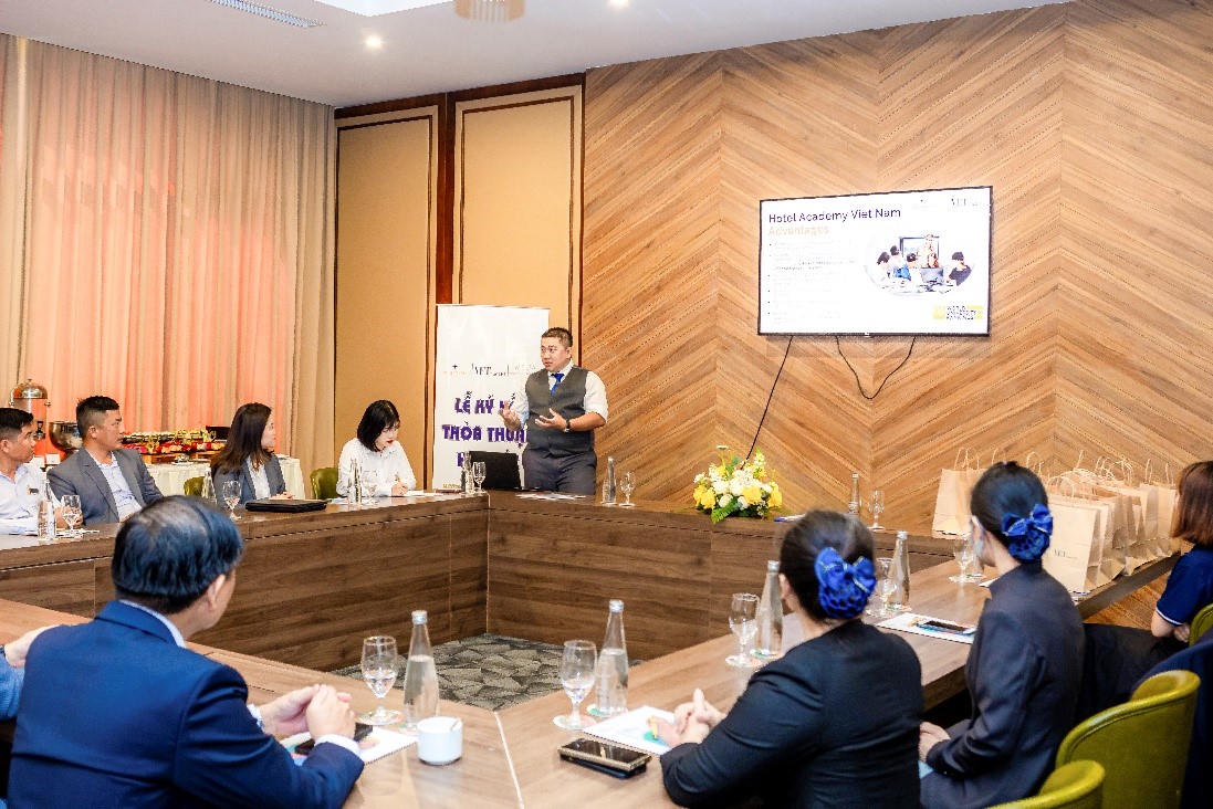 Ký kết hợp tác chiến lược: Hotel Academy Việt Nam và khách sạn Melia Vinpearl Phú Quốc