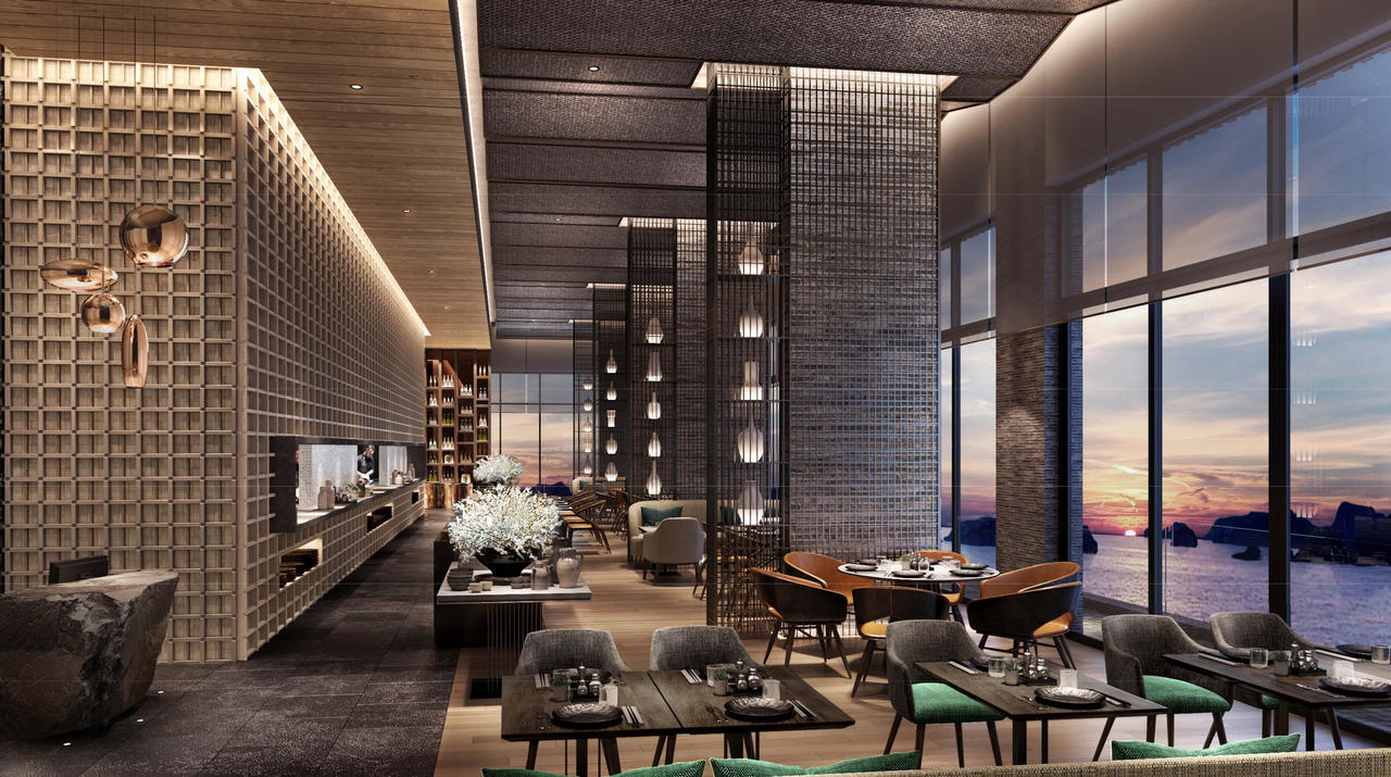 Biệt thự trên không, tầm nhìn ôm trọn vịnh Hạ Long của InterContinental