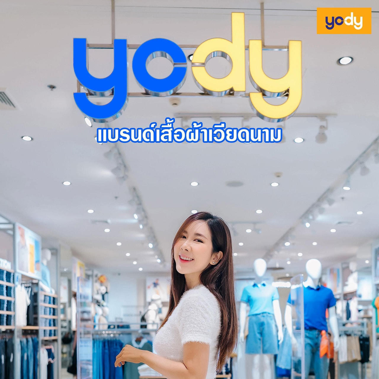 YODY khai trương cửa hàng tại trung tâm mua sắm sầm uất nhất Bangkok 