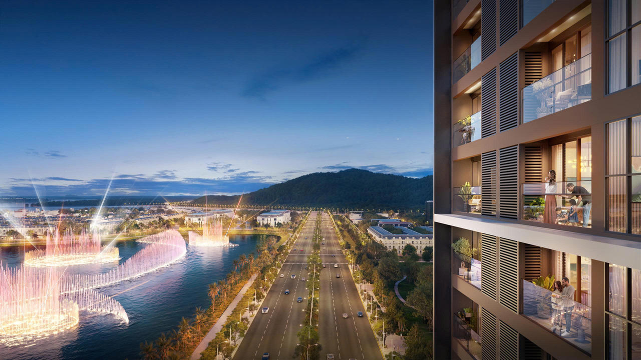 SkyM – Lợi thế cạnh tranh từ tầm nhìn đắt giá ôm trọn vịnh biển và hồ nhạc nước 