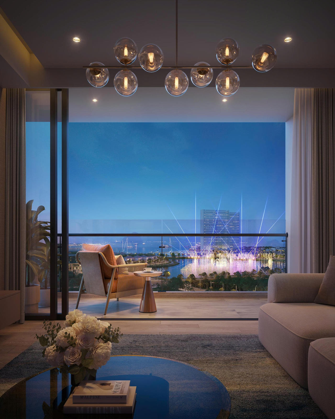 SkyM – Lợi thế cạnh tranh từ tầm nhìn đắt giá ôm trọn vịnh biển và hồ nhạc nước 