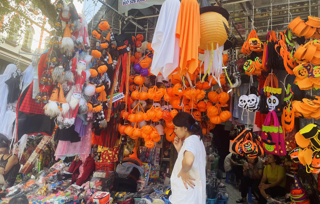 Sôi động thị trường Halloween