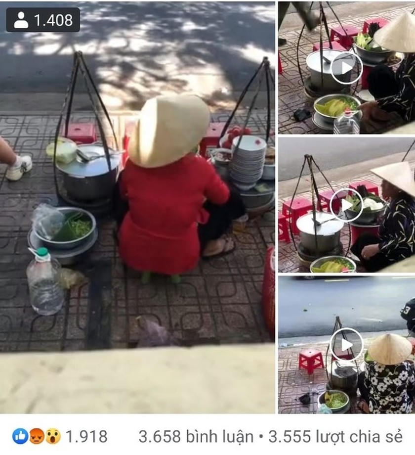 Phạt 2,5 triệu đồng người bán hàng rong vụ 'đổ thức ăn thừa vào nồi để bán tiếp'