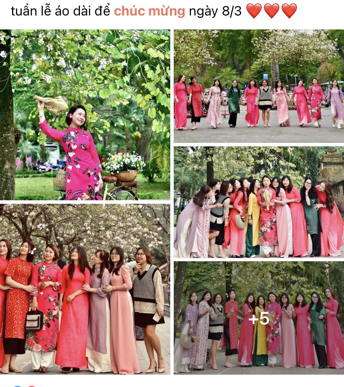 Phụ nữ Việt đẹp rạng rỡ trong Tuần lễ áo dài 