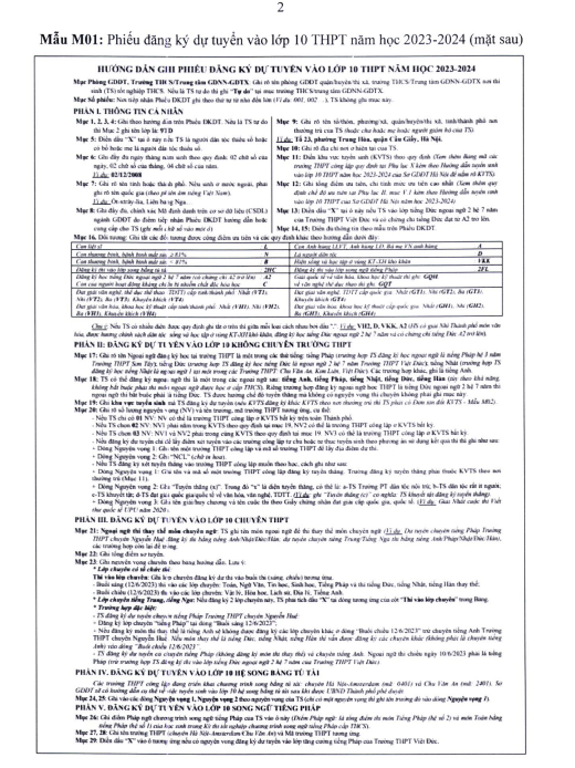 Hà Nội tiếp nhận Phiếu đăng ký dự tuyển vào lớp 10 từ hôm nay, 6/4