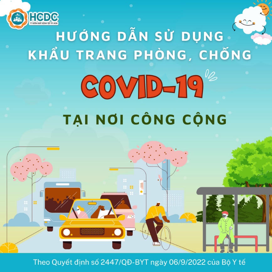 Trường hợp nào bắt buộc đeo khẩu trang nơi công cộng?
