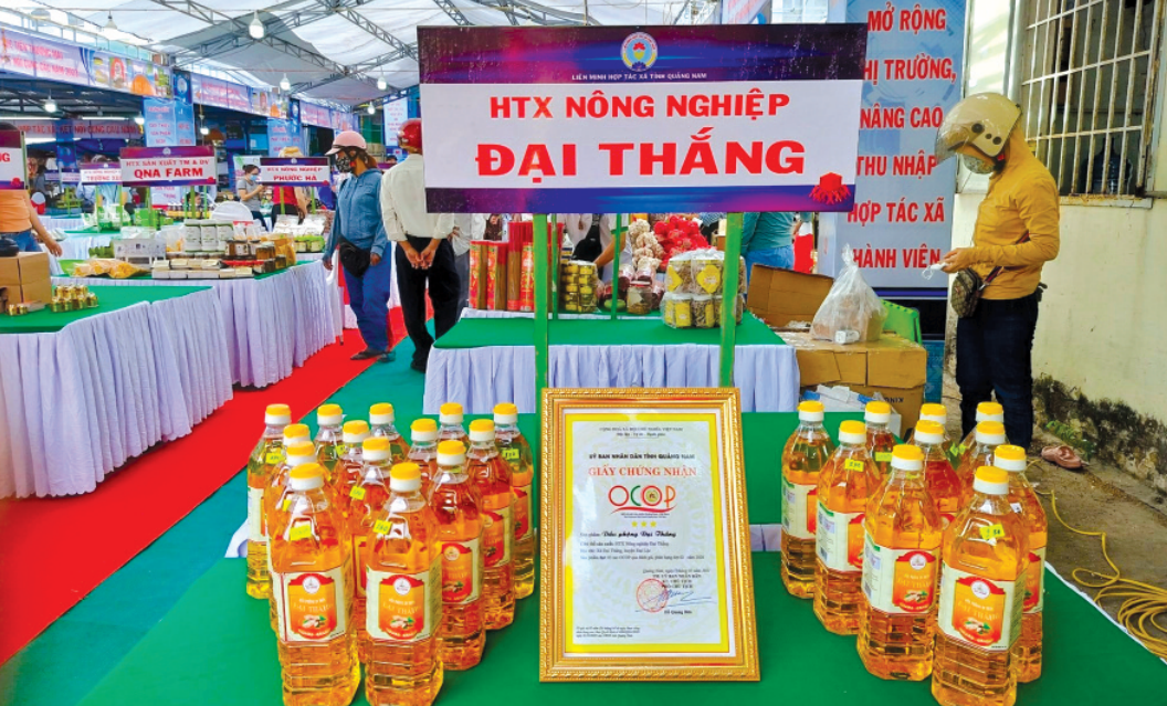 Huyện Đại Lộc 'cán mốc' 20 sản phẩm OCOP đạt hạng sao cấp tỉnh