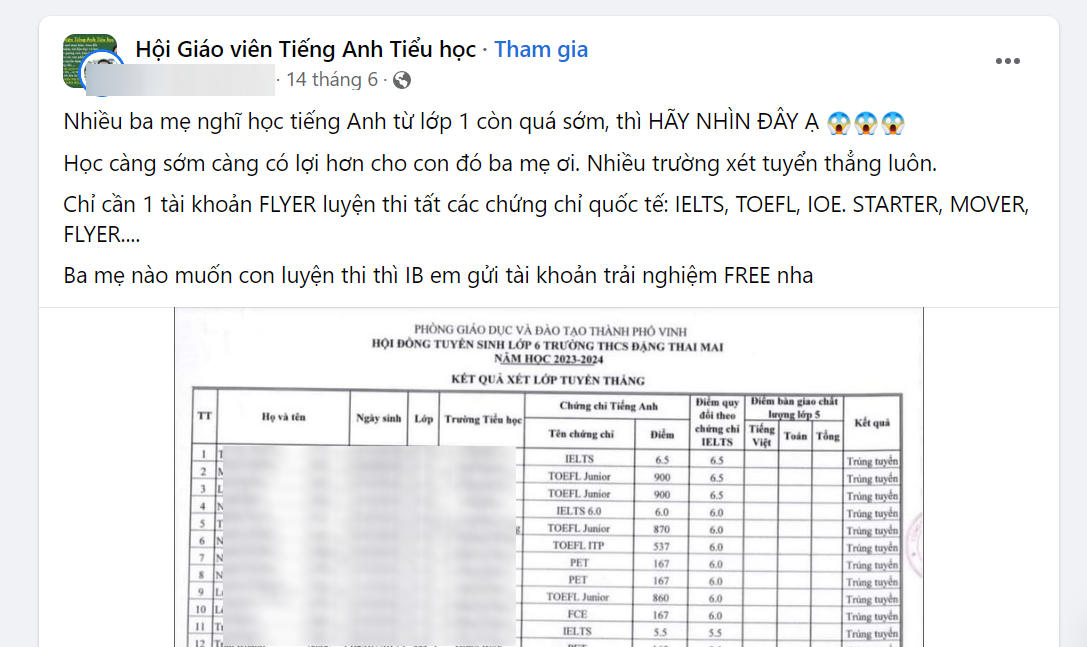 ‘Đua nhau’ đi học IELTS