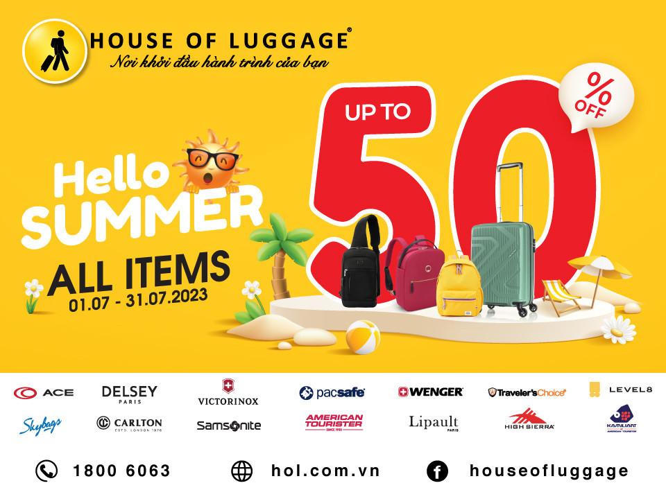 House Of Luggage - Nơi hội tụ thương hiệu toàn cầu