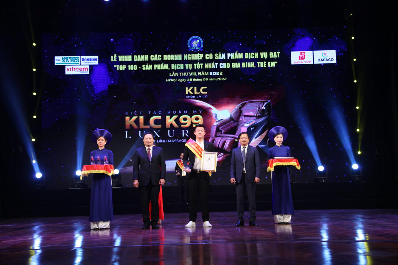 KLC - Thương hiệu ghế massage hàng đầu Việt Nam