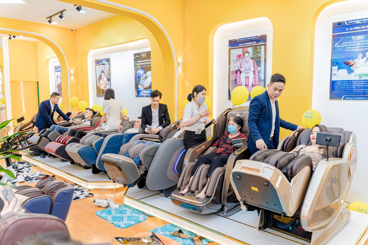 KLC - Thương hiệu ghế massage hàng đầu Việt Nam