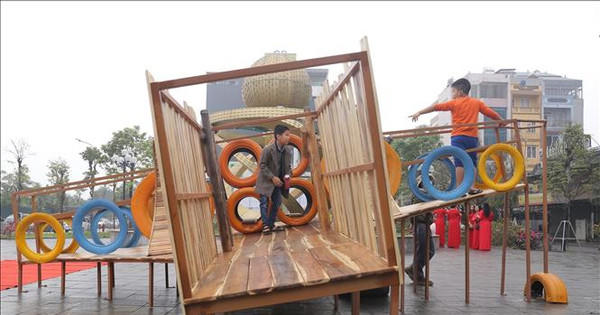 Sân chơi “cổ tích” dành cho trẻ em giữa Kinh kỳ