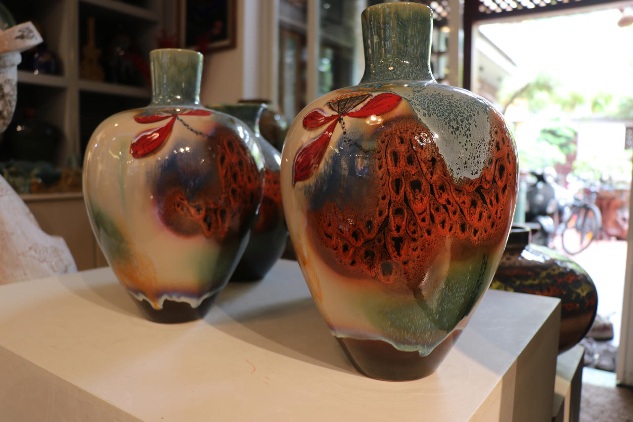 Gốm men Suối Ngọc: Sản phẩm OCOP 5 sao khẳng định thương hiệu gốm Bát Tràng