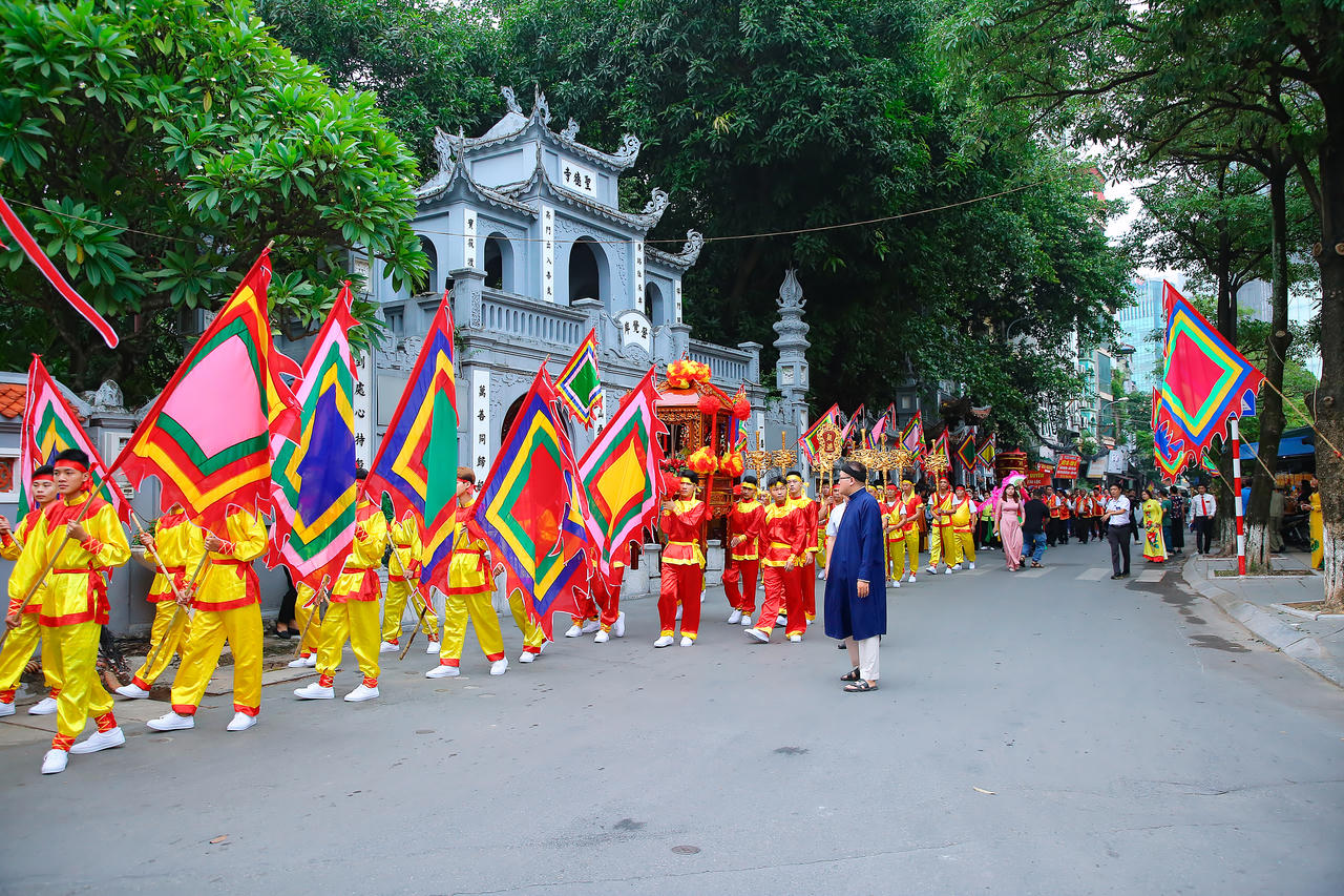 Lễ hội truyền thống Đình Hà năm 2023 được tổ chức long trọng