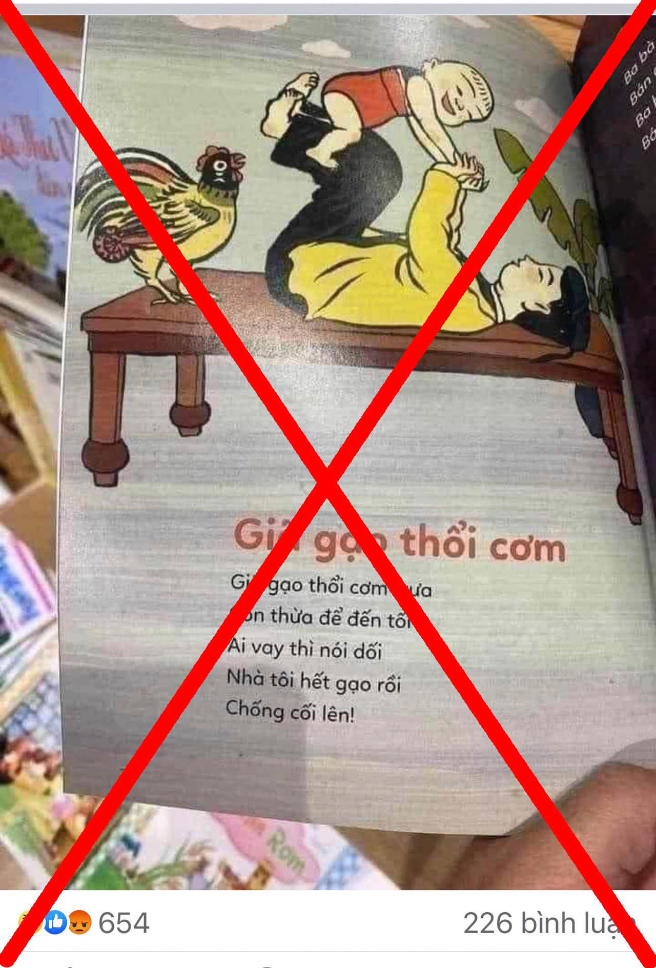 Bộ GD&ĐT khẳng định nội dung 'Giã gạo thổi cơm' không có trong SGK