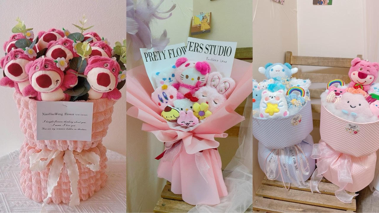 Độc đáo những bó hoa 'không héo' dịp 20/10