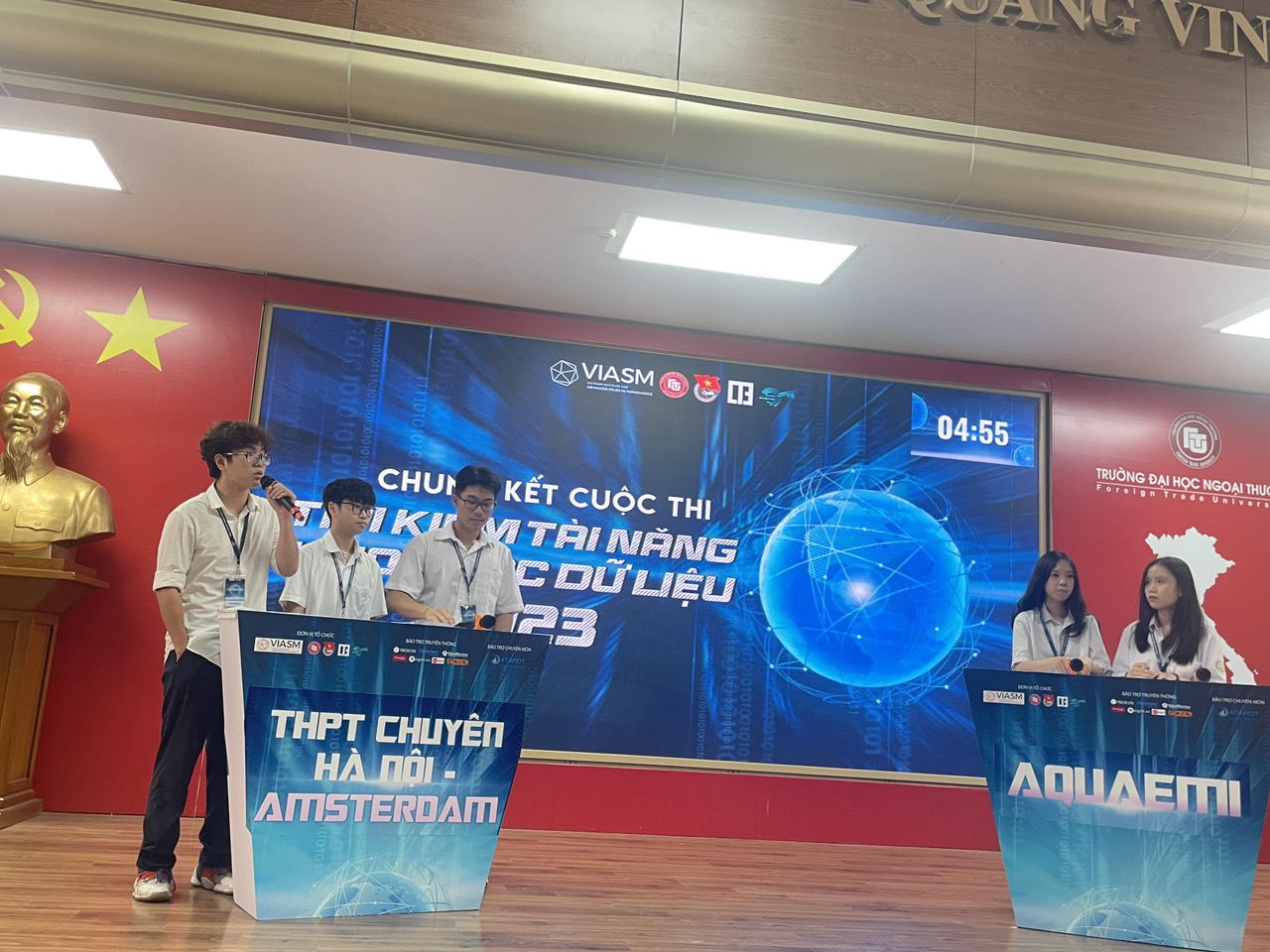 Lộ diện 2 Quán quân của cuộc thi Tìm kiếm Tài năng Khoa học dữ liệu 2023