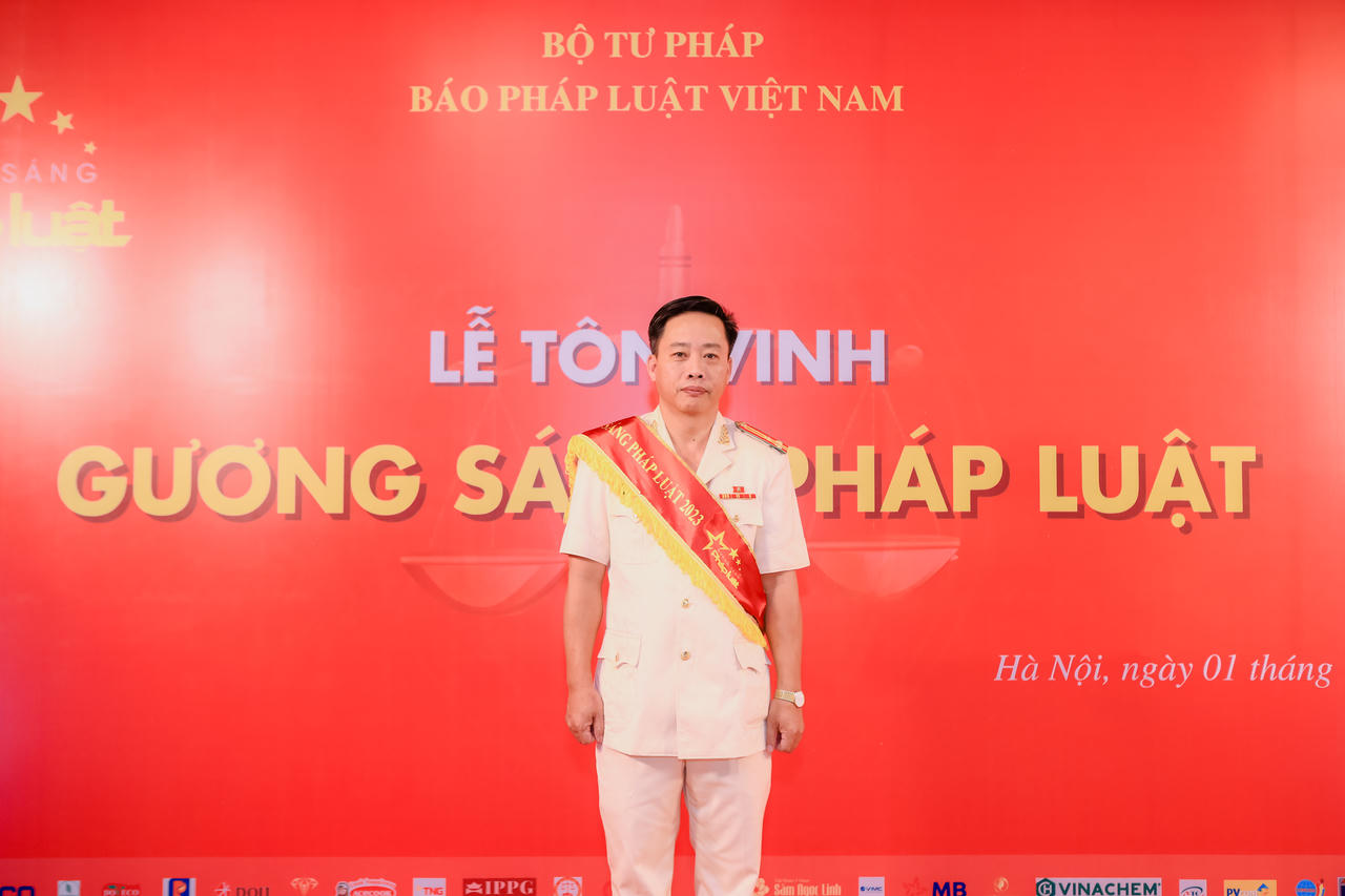 Toàn cảnh Lễ tôn vinh Gương sáng pháp luật năm 2023