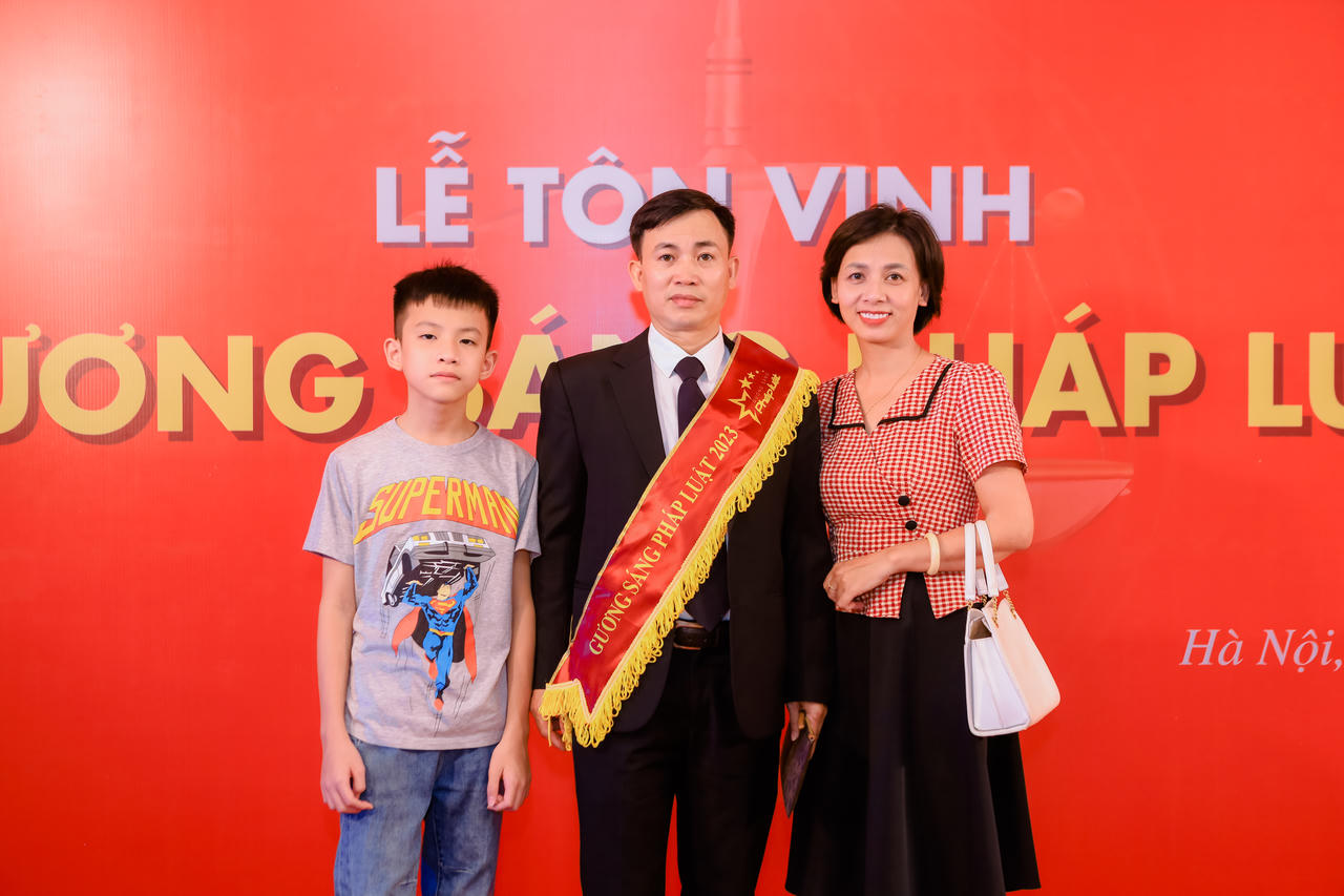 Toàn cảnh Lễ tôn vinh Gương sáng pháp luật năm 2023