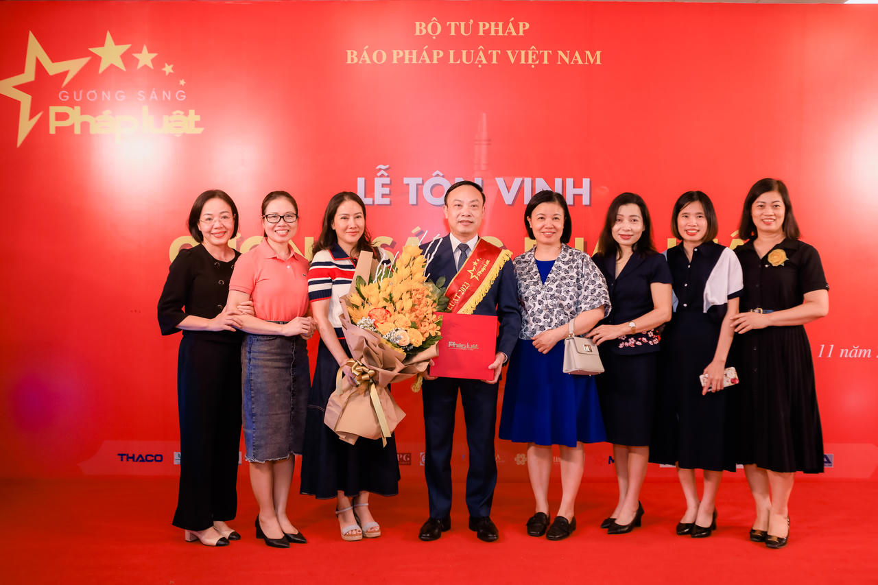 Toàn cảnh Lễ tôn vinh Gương sáng pháp luật năm 2023