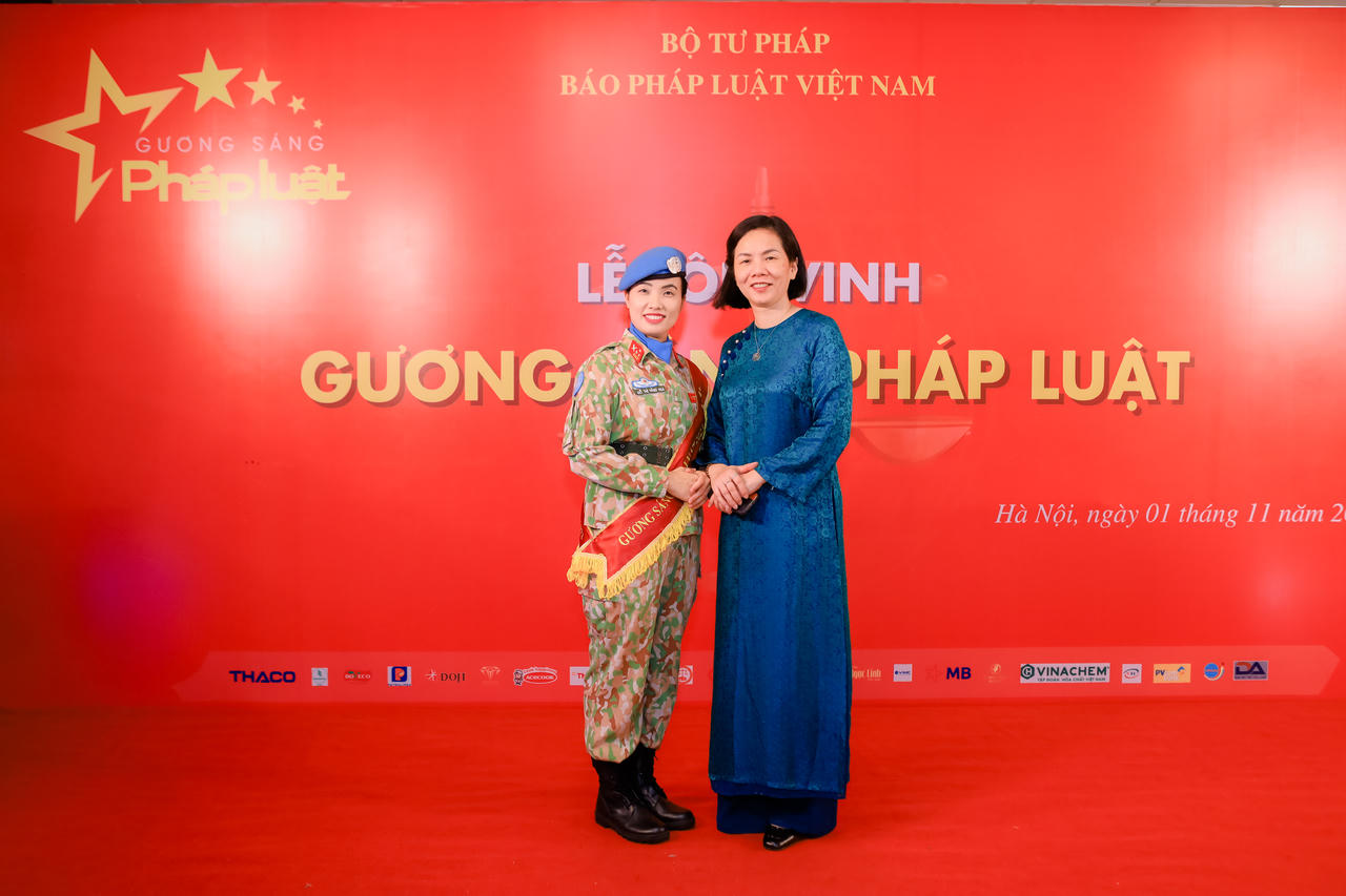 Toàn cảnh Lễ tôn vinh Gương sáng pháp luật năm 2023