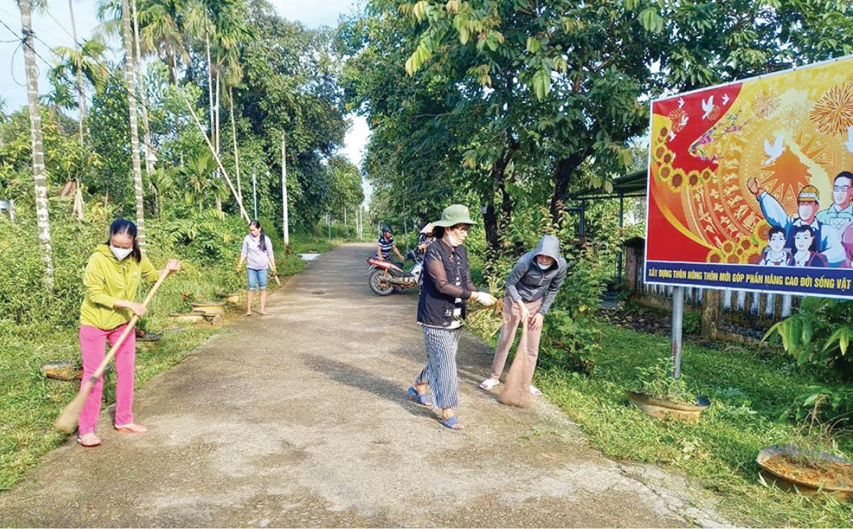 Phụ nữ vùng cao làm tốt công tác bảo vệ môi trường