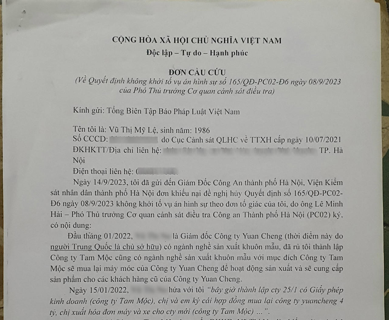 Bắc Ninh: Kiện tụng quanh sự việc “góp vốn 4,1 tỷ đồng lập Công ty”