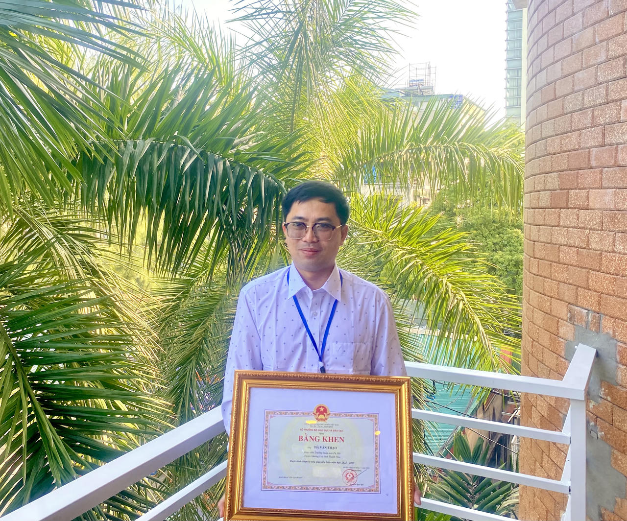 Thầy giáo mầm non ở xứ Thanh