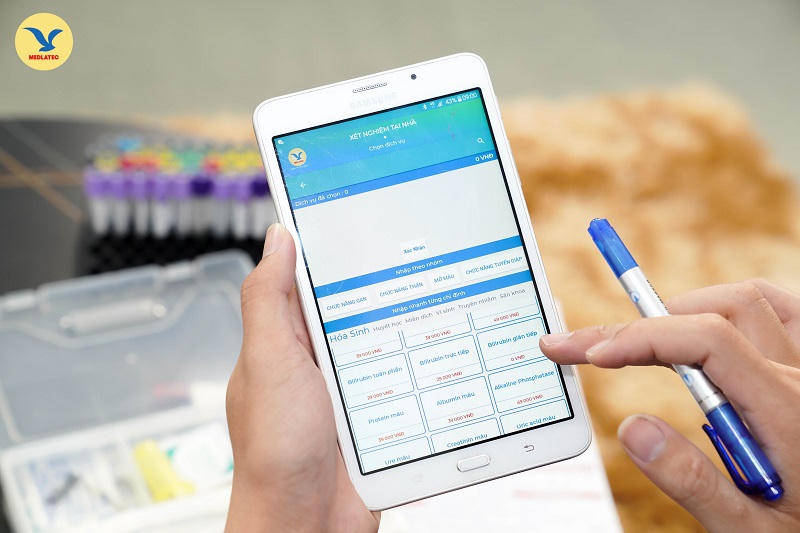 “Tiến trình” xét nghiệm - Lợi ích gia tăng của dịch vụ lấy mẫu xét nghiệm tận nơi MEDLATEC