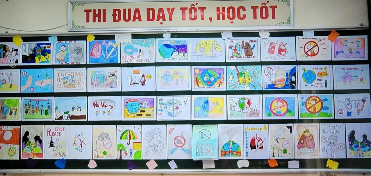 Hành trình nói ‘không’ với thuốc lá điện tử ở ngôi trường quê lúa