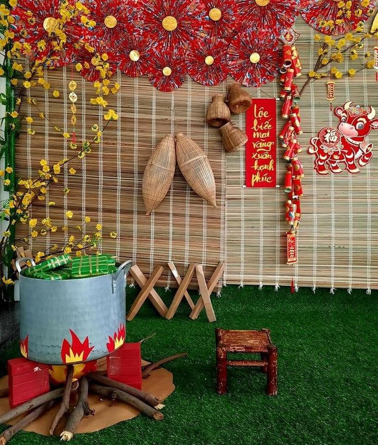 Rộn ràng tiểu cảnh Tết từ phố về nhà ở Hà Nội 