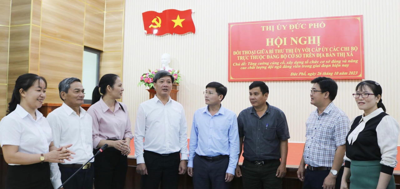 Thị xã Đức Phổ: Thành quả từ quyết tâm, tinh thần đổi mới, sáng tạo