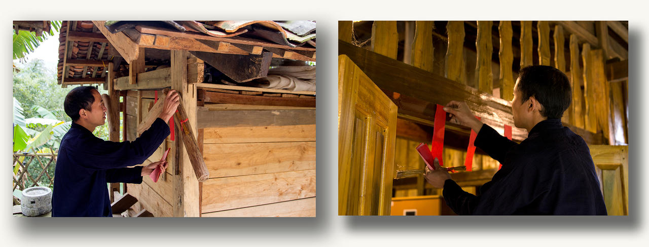 Ăn Tết của người Dao Tiền ở Hoài Khao 