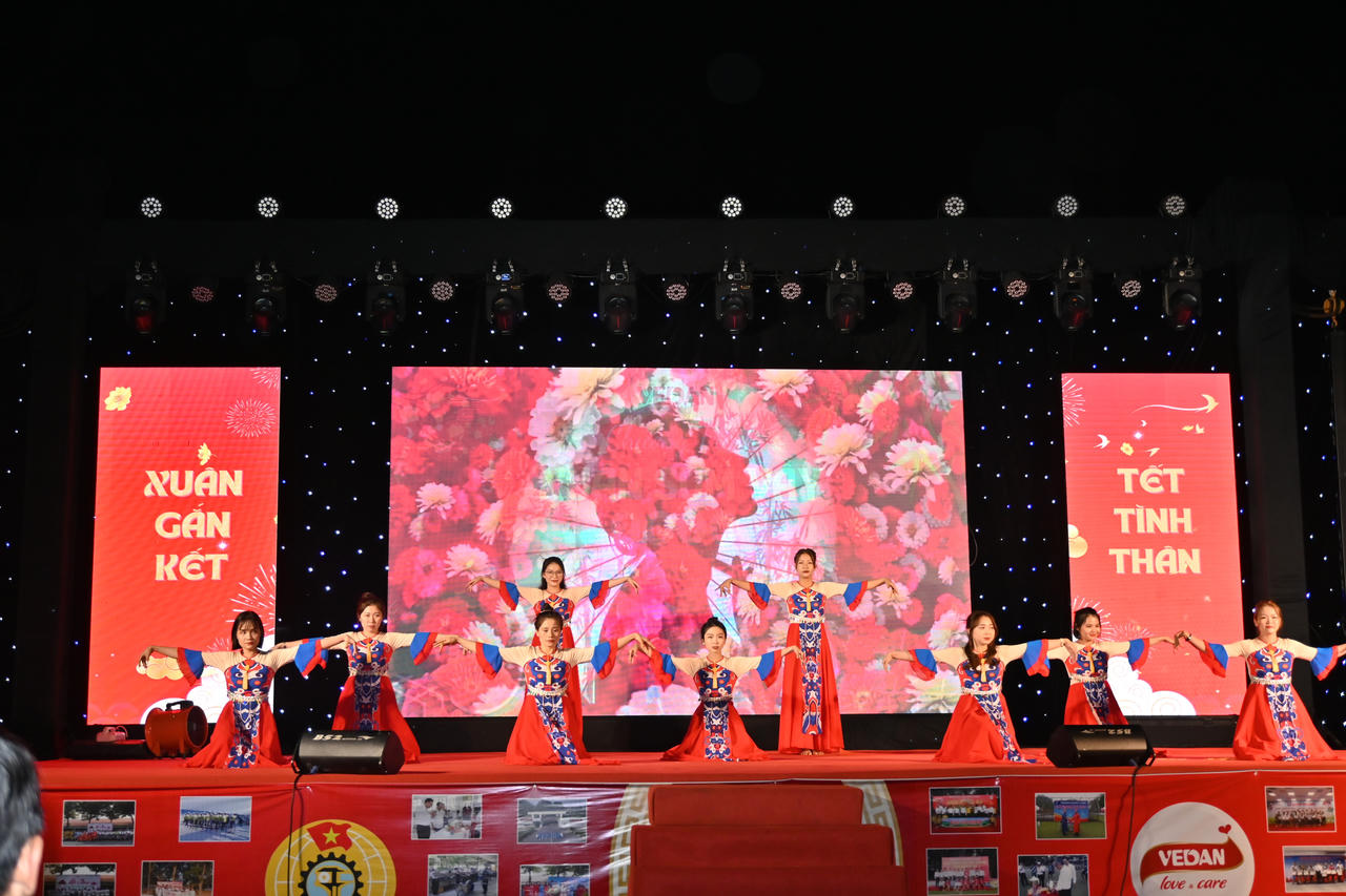Tết sum vầy đón xuân Giáp Thìn tại Vedan Việt Nam