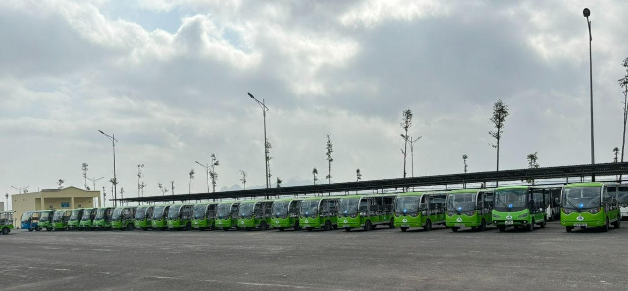 Công ty xe điện Chùa Hương Xanh hướng tới sự an toàn, hài lòng của du khách