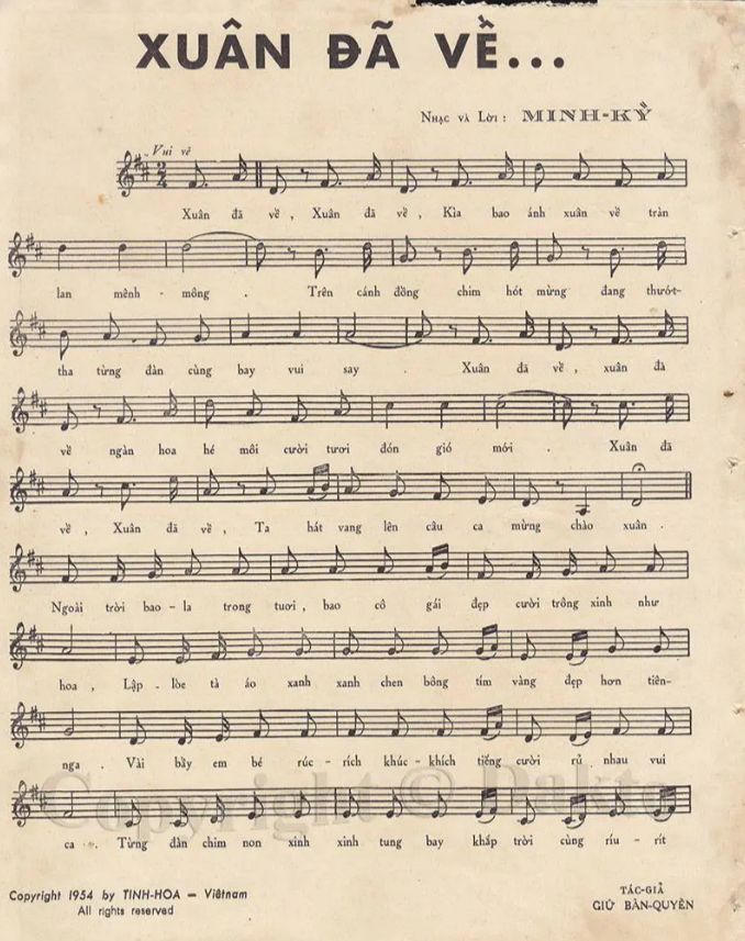 Nhạc sĩ và các ca khúc mùa xuân bất hủ