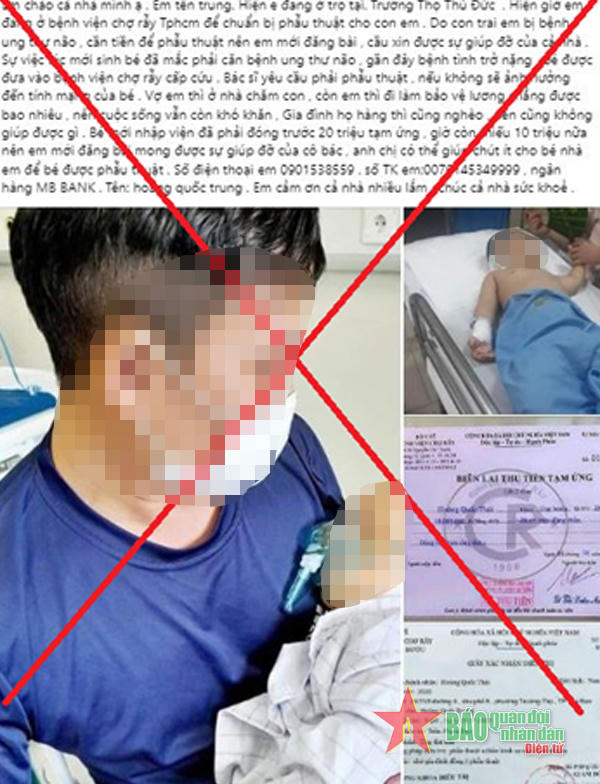 Cảnh giác 'bẫy' lừa nhân danh thiện nguyện 