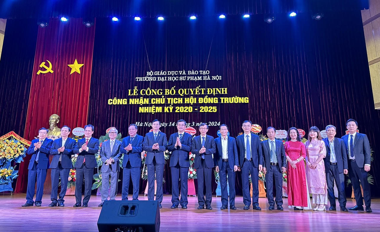 Đại học Sư phạm Hà Nội có tân Chủ tịch Hội đồng trường