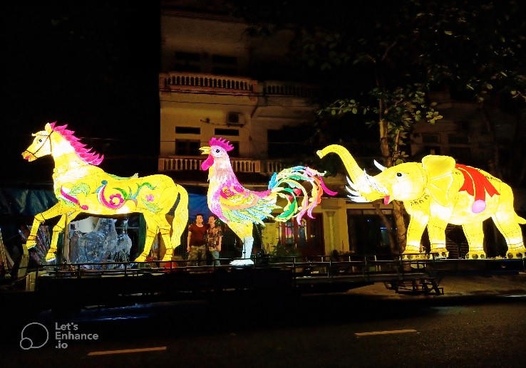 'Nghệ nhân đường phố' tạo nên sức hút cho Lễ hội Trung thu Thành Tuyên