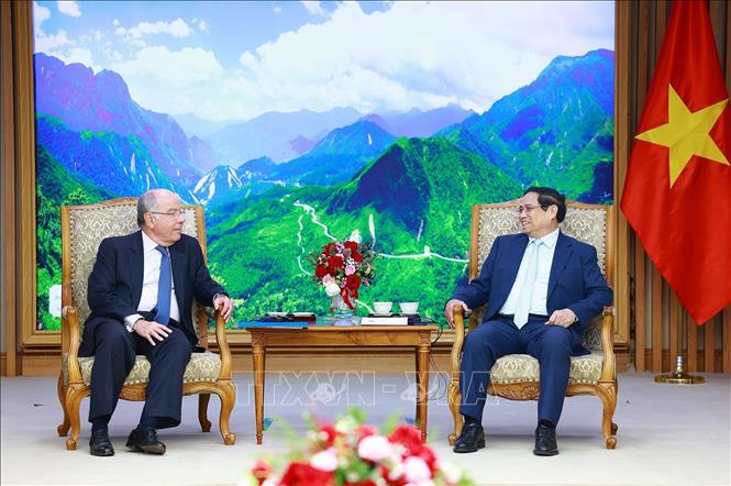 Thủ tướng Phạm Minh Chính tiếp Bộ trưởng Ngoại giao Brazil