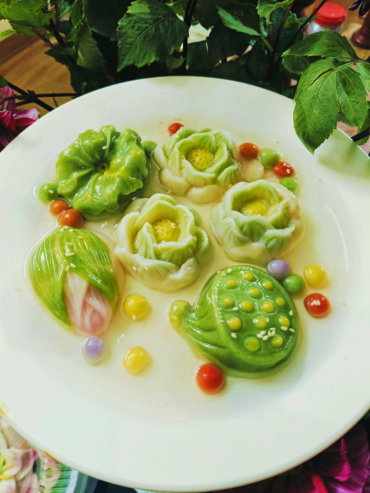 'Hút mắt' những mâm bánh trôi muôn hình, muôn sắc của cư dân mạng