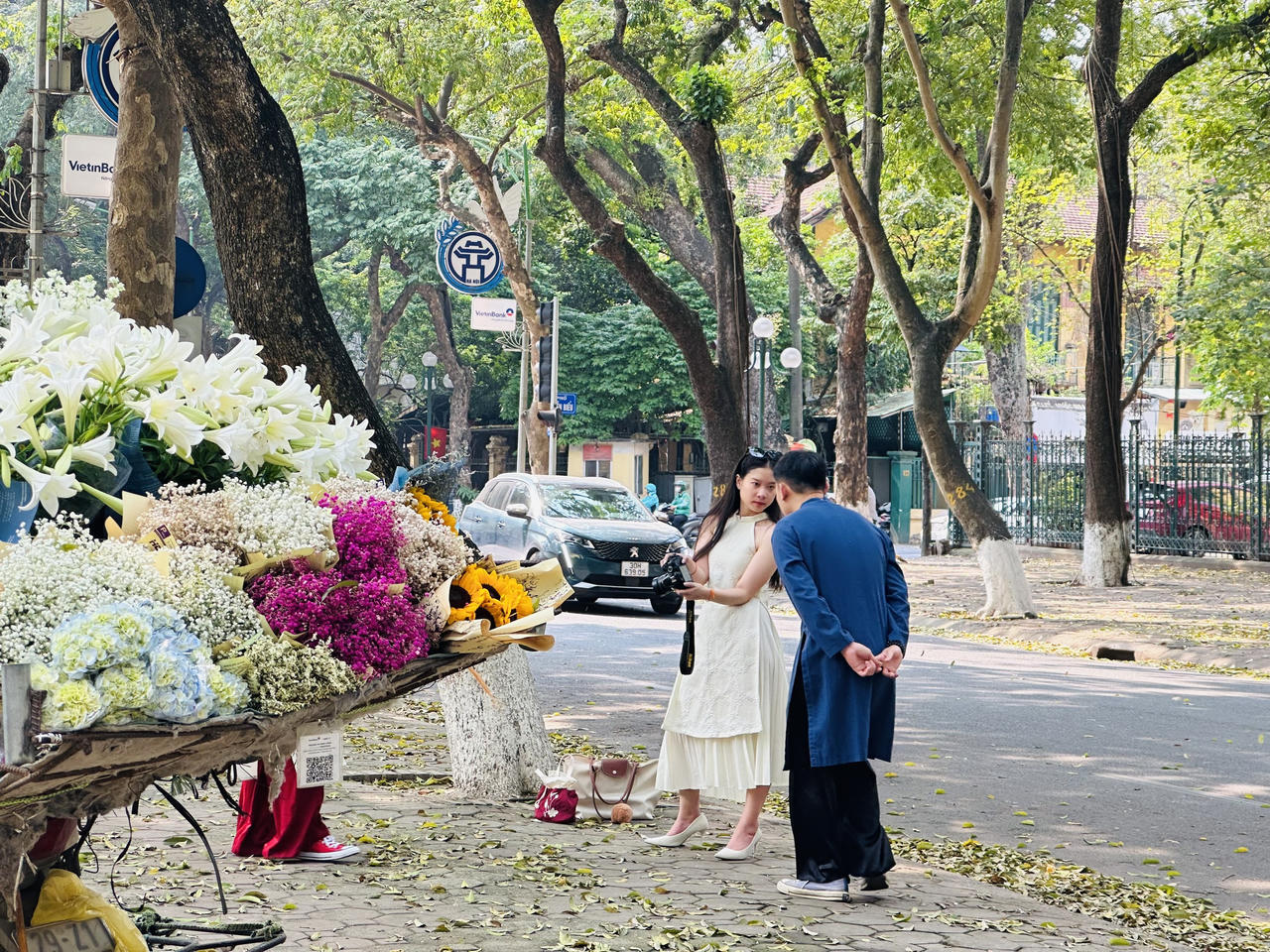 Hà Nội đẹp nao lòng mùa sấu trút lá