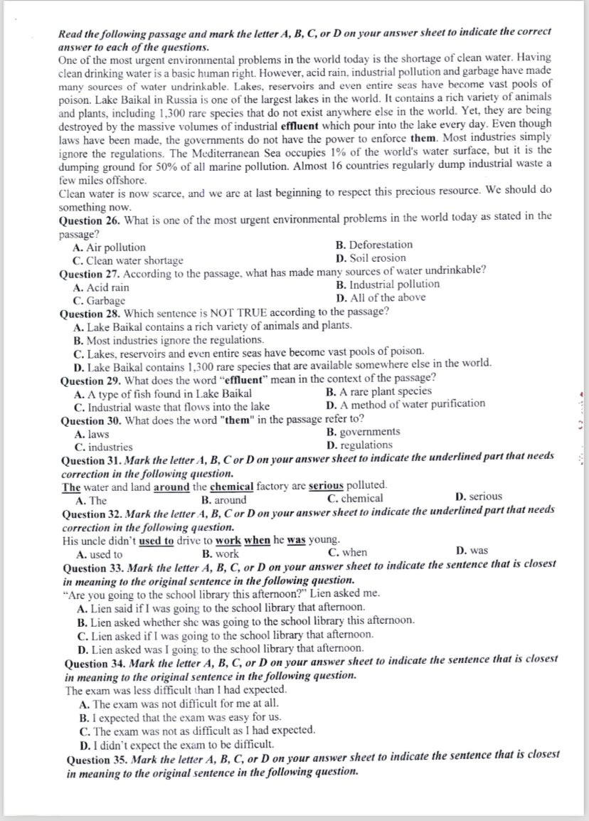 Hà Nội công bố đề minh họa 3 môn thi lớp 10