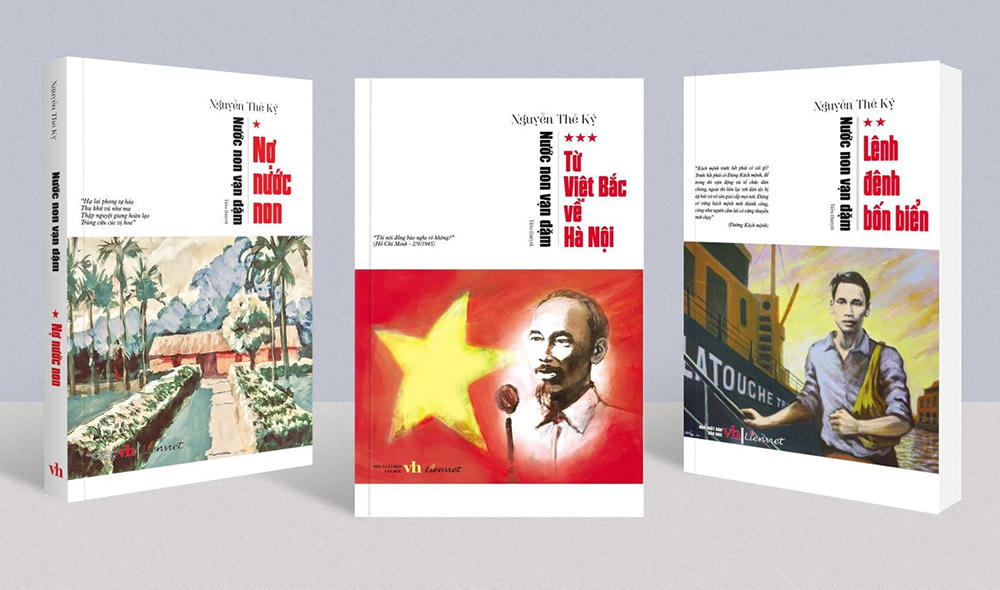 Ra mắt tập 3 của bộ sách 5 tập 'Nước non vạn dặm' về Chủ tịch Hồ Chí Minh