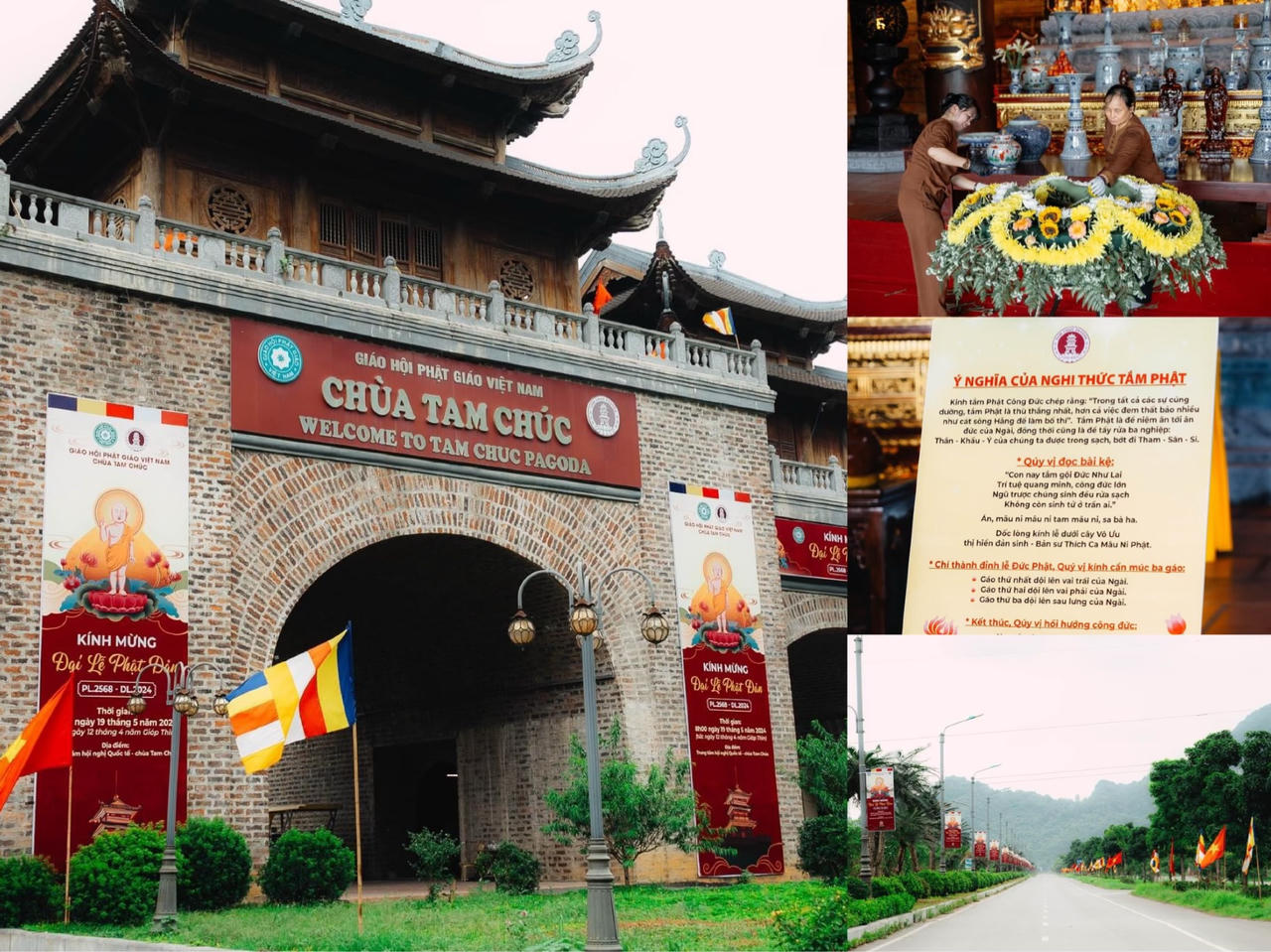 Rộn ràng không khí mừng Lễ Phật Đản khắp cả nước