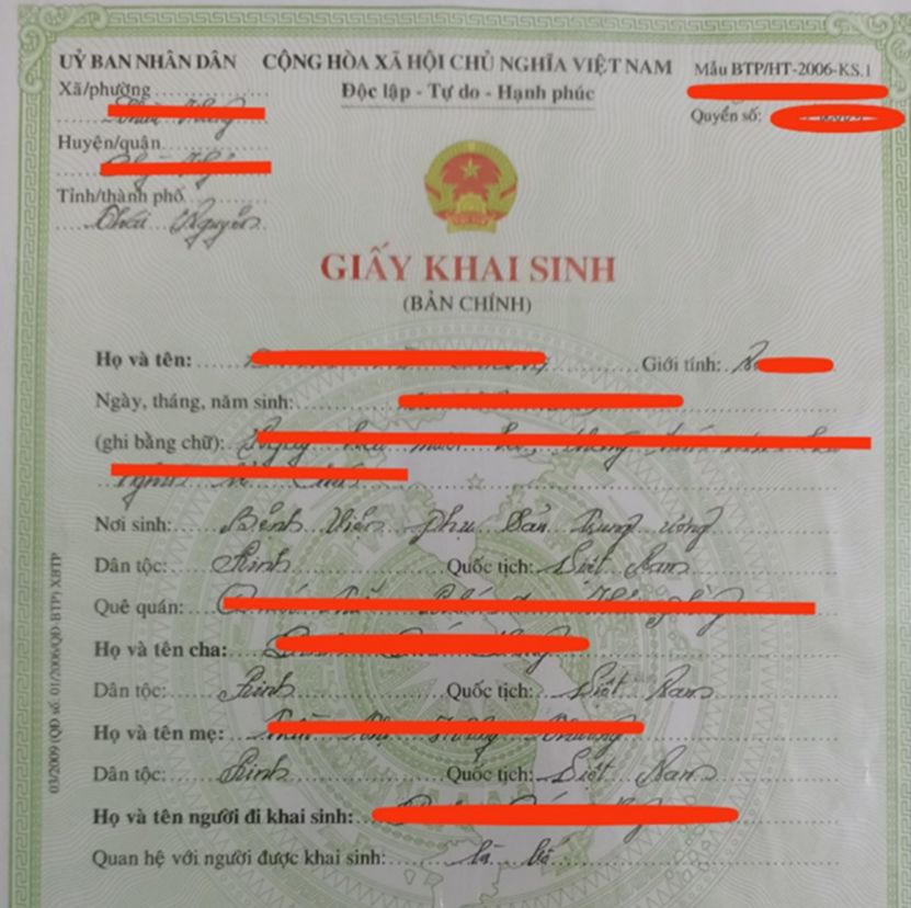 Có hủy được giấy khai sinh bị cấp sai?