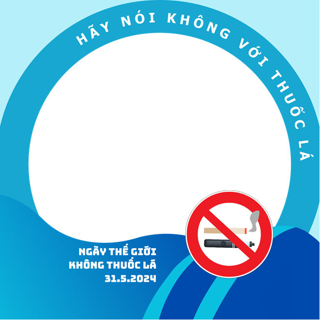 Hãy thay avatar hưởng ứng 'Ngày Thế giới không thuốc lá 31/5'