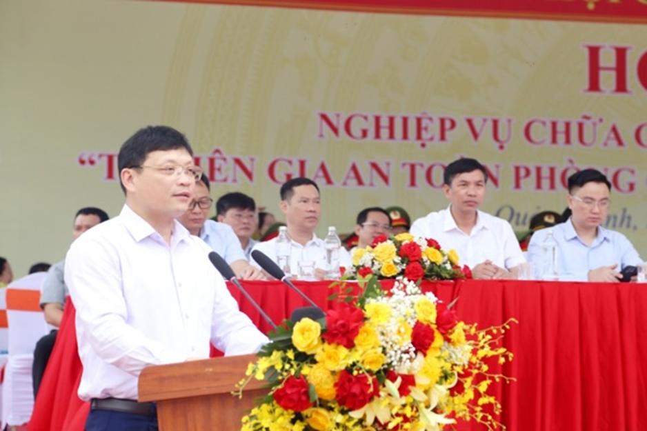 Sôi nổi Hội thi nghiệp vụ chữa cháy và cứu nạn, cứu hộ các địa phương