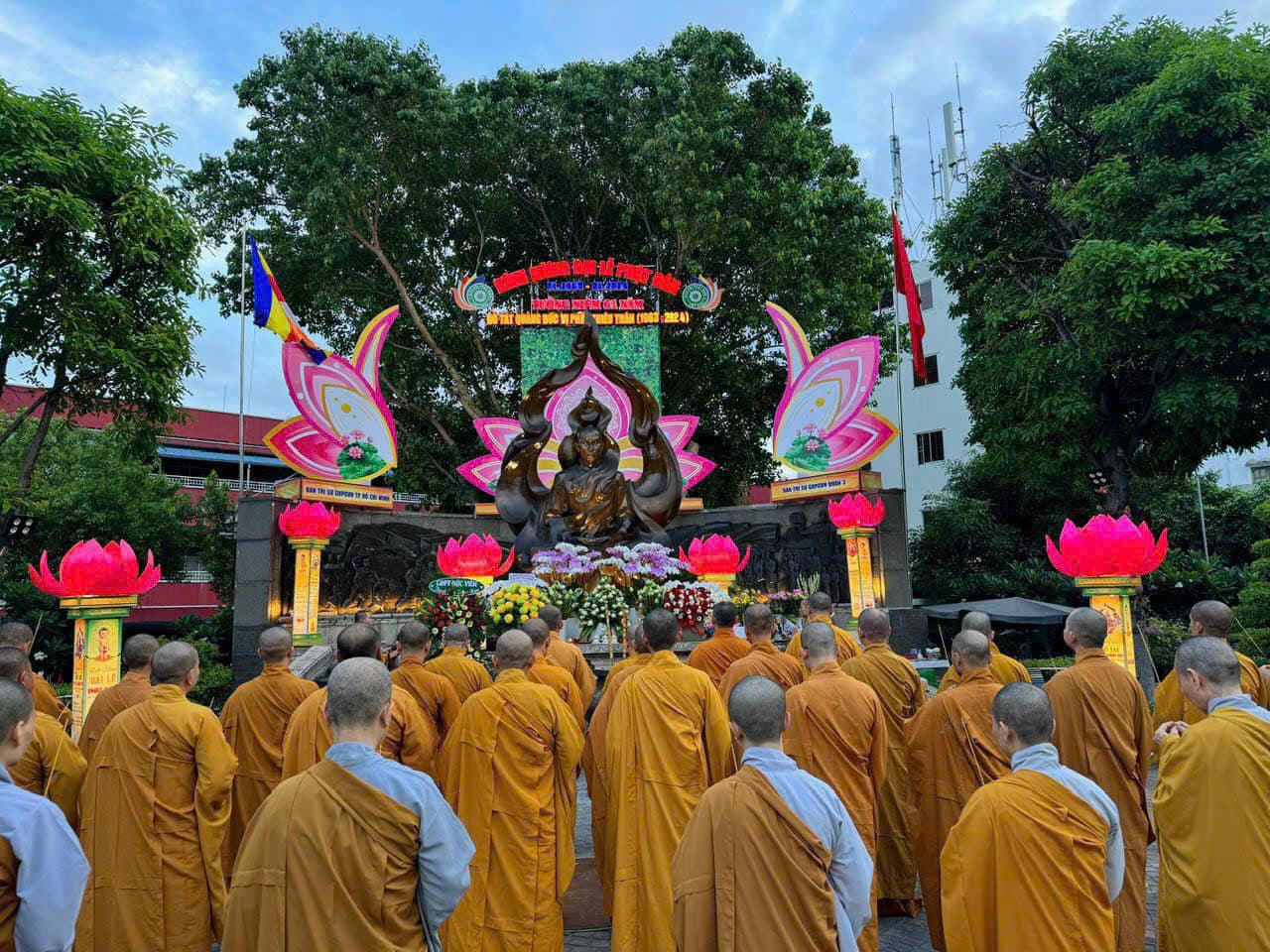 Kỷ niệm 61 năm ngày Bồ tát Thích Quảng Đức vị pháp thiêu thân