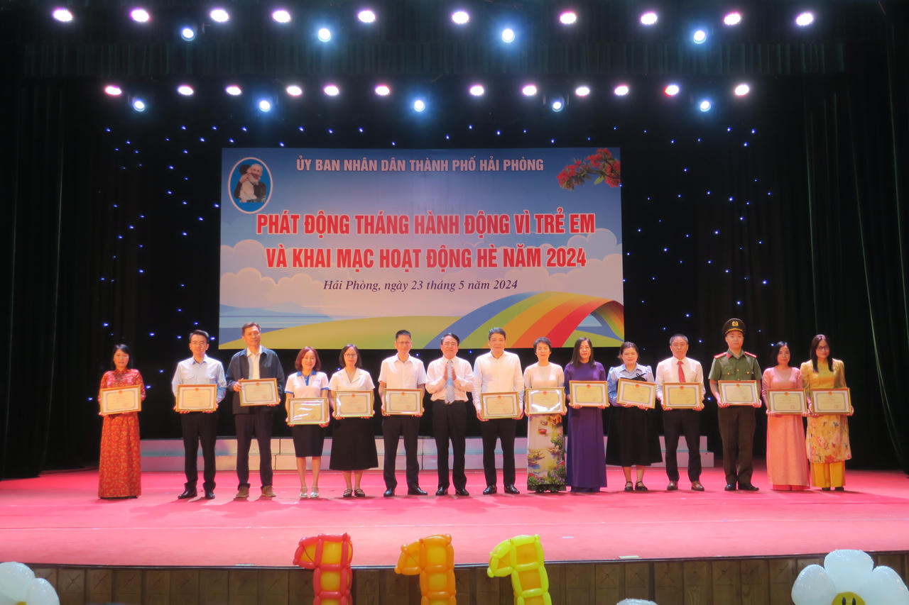 Phát động Tháng hành động vì trẻ em năm 2024